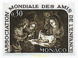 32874 MNH MONACO 1966 ASOCIACION MUNDIAL DE LOS AMIGOS DE LA INFANCIA - Altri & Non Classificati