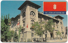 Turkey - TT - Alcatel - R Advert. Series - TC Ziraat Bankas, Building, R-080, 100U, 1995, Used - Türkei