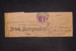 IRLANDE - Bande Pour Imprimés De Dublin Pour Les USA En 1935 - L 137636 - Lettres & Documents