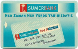 Turkey - TT - Alcatel - R Advert. Series - Sumerbank, R-091, 30U, 1996, Used - Türkei