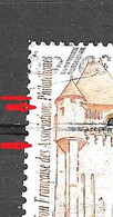 FRANCE 2000  N° 3329  OBLITERE NUANCE COULEUR ET LETTRE A.S.P. ENCRE  LAMPE U V  /SCANNE 4 PAS A VENDRE - Used Stamps