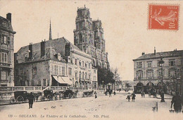 ORLEANS. - Le Théâtre Et La Cathédrale - Orleans