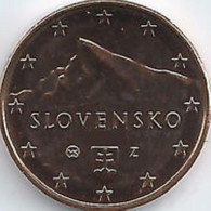 Slovakije 2022  5 Cent     UNC Uit BU  UNC Du Coffret  !! - Slovakia