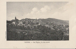 GIEN. - Le Pays, Vu Du Nord. Carte RARE - Gien