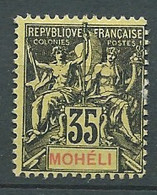 Moheli  - Yvert N° 9 (*)    -  AE17937 - Ongebruikt