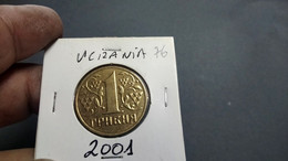 UKRAINE 1 HRYVNI 2001 KM# 8b (G#44-76) - Ukraine