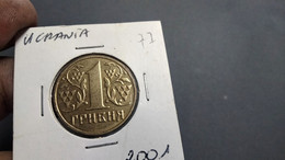 UKRAINE 1 HRYVNI 2001 KM# 8b (G#44-77) - Ukraine