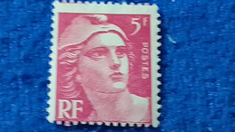 FRANSA-1945-46 -5F.NEW DAİLY STAMPS DAMGASIZ - Sonstige & Ohne Zuordnung