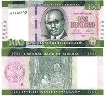 Liberia 100 Dollars 2021 (2022) UNC - Liberia