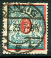 DANZIG 1922  Arms 50 Mk. Postally Used.  Michel 127Y,  Infla Expertised - Usati