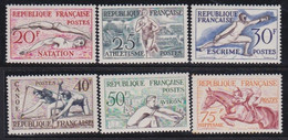 France   .   Yvert   .    960/965    .       *       .       Neuf Avec Gomme - Unused Stamps