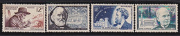 France   .   Yvert   .   1055/1058      .       **    .       Neuf Avec Gomme Et SANS Charnière - Unused Stamps