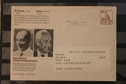 Deutschland 1982; GS Kornberg, Arthur Und Ochoa, Severo; Burgen Und Schlösser 35 Pf. - Privé Briefomslagen - Gebruikt
