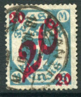 DANZIG 1922 Arms 20 On 8 Mk. Postally Used.  Michel 107,  Infla Expertised - Usados