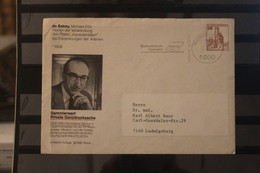 Deutschland 1983; GS De Bakey, Michael Ellis; Burgen Und Schlösser 35 Pf. - Sobres Privados - Usados
