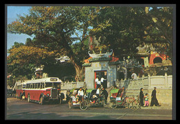 Postal Macau - Macao - Makok, Goddess Of Ama From Which The Name Macao Is Derived. Temple Of Fisherfolk - Bus - Autobus - China