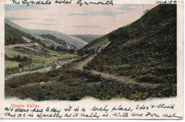 DOONE VALLEY - NORTH DEVON - WITH GOOD LYNMOUTH SQUARE CIRCLE POSTMARK AND ADDRESSED TO COKEHAM MANOR SOMPTING SUSSEX - Lynmouth & Lynton