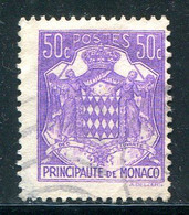 MONACO- Y&T N°252- Oblitéré - Used Stamps