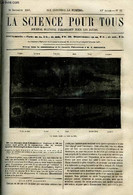 La Science Pour Tous N° 52 - Application De La Photographie A La Physiologie, Les Planètes En Décembre 1867, Le Joint Pa - Cultural