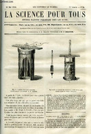 La Science Pour Tous N° 26 - Les Planètes De Juin 1868, Les éclipses De Soleil, Le Système Béléguic Pour La Construction - Cultural