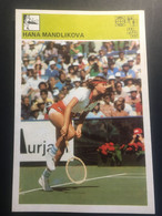 SVIJET SPORTA Card ► WORLD OF SPORTS ► 1981. ► HANA MANDLIKOVA ► No. 145 ► Tennis ◄ - Trading-Karten