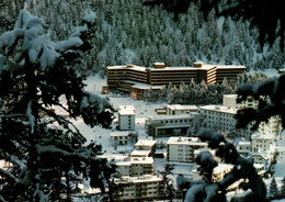 16598 HOTEL ROI SOLEIL 7500 Saint Moritz Club Méditerranée  SUISSE    ( 2 Scans ) - Hotel's & Restaurants