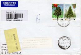 ROMANIA  2017 : JOINT ISSUE ROMANIA - ESTONIA Returned REGISTERED Cover From GERMANY - Registered Shipping! - Cartas & Documentos