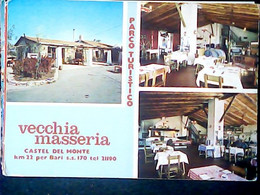 CASTEL DEL MONTE VECCHIA MASSERIA  RISTORANTE N1980 JD7444 - Andria