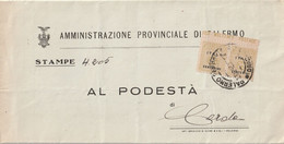 STORIA POSTALE - AMGOT - Anglo-Amerik. Bez.: Sicilë