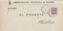 STORIA POSTALE - AMGOT - Ocu. Anglo-Americana: Sicilia