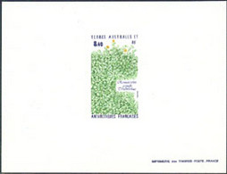 F.S.A.T.(1990) Ranunculus Pseudo Trollifolius. Deluxe Sheet. Scott No 157, Yvert No 154. - Imperforates, Proofs & Errors