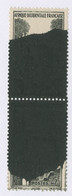 A. O. F. N° 42 VARIETE SPECTACULAIRE D'IMPRESSION SUR PAIRE Recouverte Aux Trois Quart, Neuf Sans Gomme (*). TB - Unused Stamps
