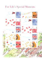 Great Britain  2005 Smilers Stamps,  Greeting Stamps, Half A Sheet, Mi 2338-2343 , MNH(**) - Personalisierte Briefmarken