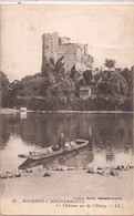 CPA - Bourbon-l'Archambault -  Le Château Et L'Etang - Bourbon L'Archambault