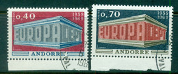 Andorra (Fr) 1969 Europa CTO - Used Stamps