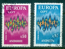 Andorra (Fr) 1972 Europa CTO - Usados