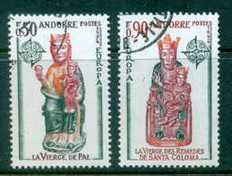 Andorra (Fr) 1974 Europa CTO - Usados