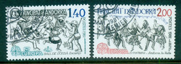 Andorra (Fr) 1981 Europa CTO - Gebruikt