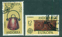 Andorra (Sp) 1976 Europa CTO - Oblitérés