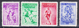 Albania 1959, Sport - Spartak Games Mi#578-581 Mint Never Hinged - Albania