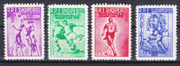 Albania 1959, Sport - Spartak Games Mi#578-581 Mint Never Hinged - Albanien