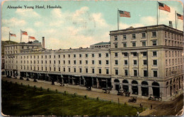 Hawaii Honolulu The Alexander Yourg Hotel 1910 Curteich - Honolulu