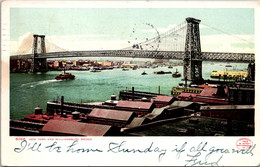 New York City Washington Bridge 1908 Detroit Publishing - Bridges & Tunnels