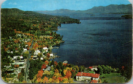 New York Lake George Aerial View Looking North From Lake George Village - Lake George