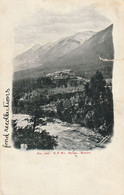 Canadian Pacific Railway, Hotel Banff, Banff, Alberta  Break On Right Side - Banff