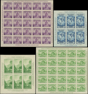 (*) ETATS-UNIS BF 1A, 2, 3 Et 4 : TB - Blocks & Sheetlets