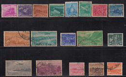 Complete Set Of 18, Five Year Plan, India Fine Used 1955, (1R 2as MNH), - Oblitérés