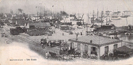 CPA BATEAUX - BORDEAUX - Les Quais - 14*7cm - Autres & Non Classés