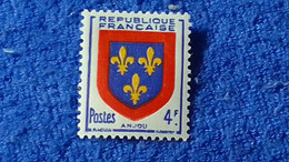 FRANSA-1945-46 -4F.COAT OF ARMS DAMGASIZ - Autres & Non Classés