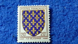 FRANSA-1945-60 -20F.COAT OF ARMS DAMGASIZ - Autres & Non Classés